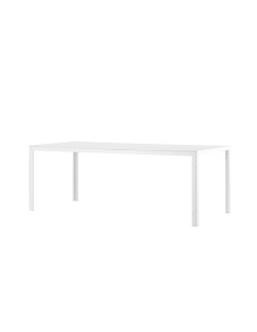 Matbord Break, 205 × 90 cm, Vit 2