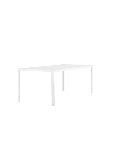 Matbord Break, 205 × 90 cm, Vit