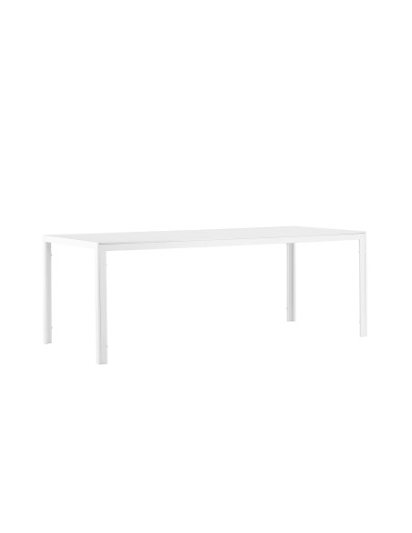 Matbord Break, 205 × 90 cm, Vit