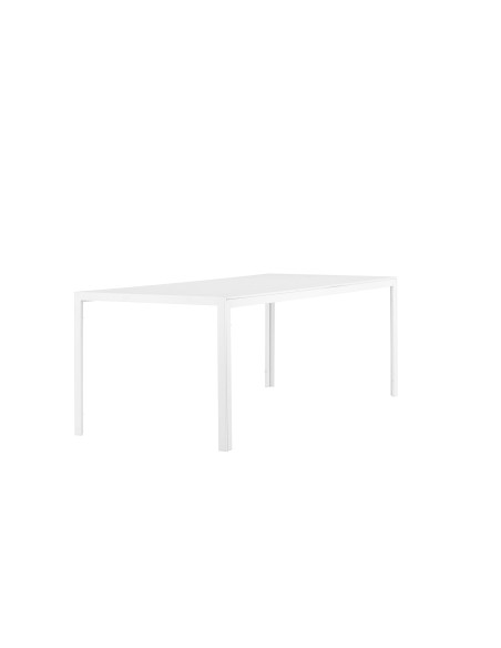 Matbord Break, 205 × 90 cm, Vit