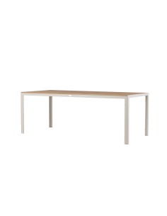 Matbord Break, 205 × 90 cm, Beige 2