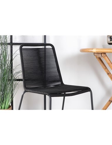 Matgrupp Cane med stolarna Lindos