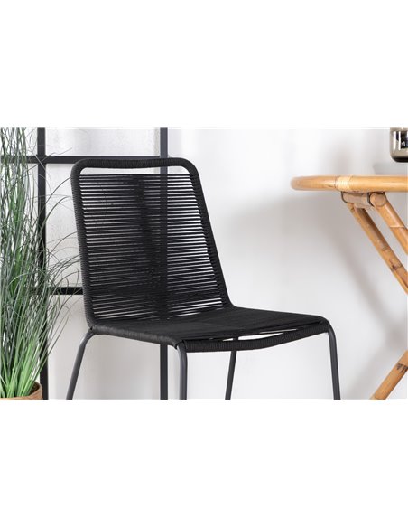 Matgrupp Cane med stolarna Lindos