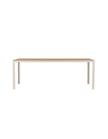 Matbord Break, 205 × 90 cm, Beige