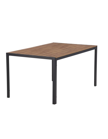 Matbord Break, 150 × 90 cm, Mörkgrå