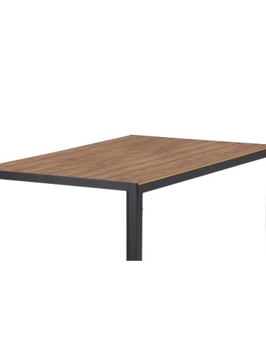 Matbord Break, 150 × 90 cm, Mörkgrå