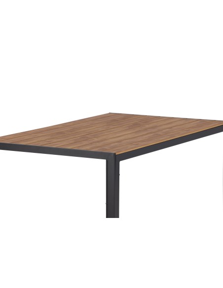 Matbord Break, 150 × 90 cm, Mörkgrå