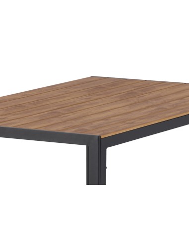 Matbord Break, 150 × 90 cm, Mörkgrå