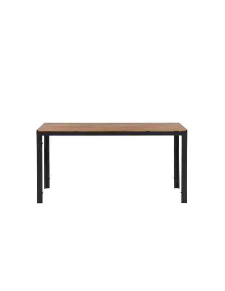 Matbord Break, 150 × 90 cm, Mörkgrå