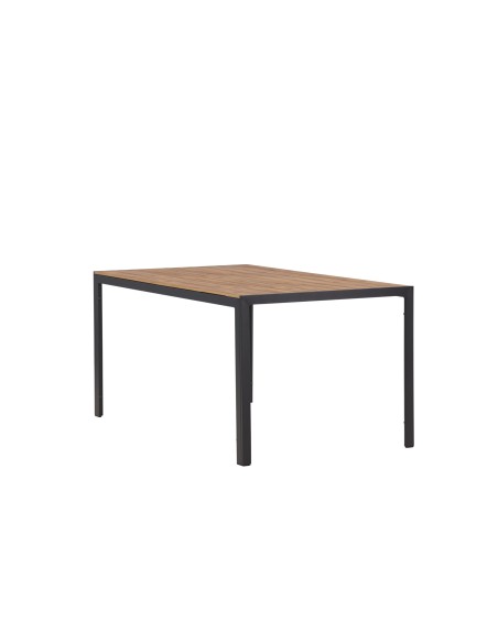 Matbord Break, 150 × 90 cm, Mörkgrå