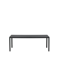 Matbord Break, 205 × 90 cm, Svart