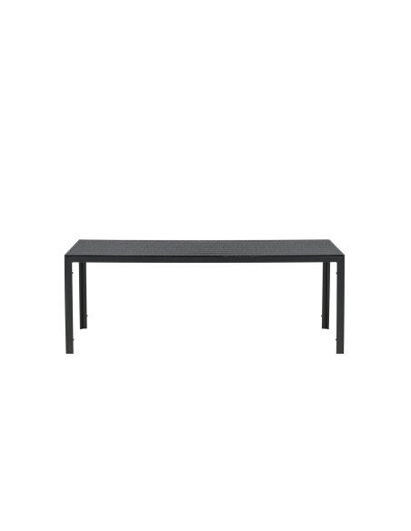 Matbord Break, 205 × 90 cm, Svart