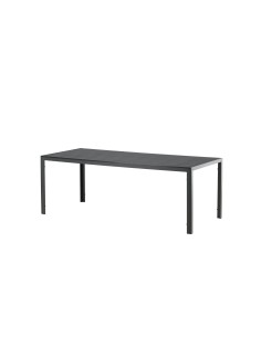 Matbord Break, 205 × 90 cm, Svart 2