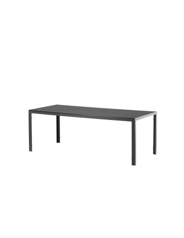 Matbord Break, 205 × 90 cm, Svart