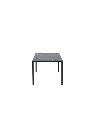Matbord Break, 205 × 90 cm, Svart