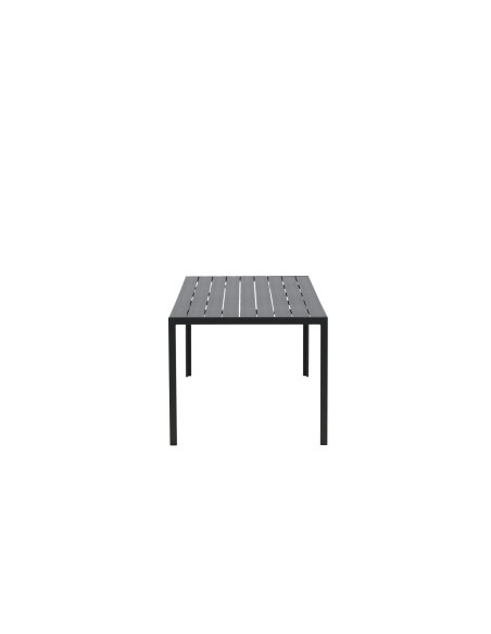 Matbord Break, 205 × 90 cm, Svart