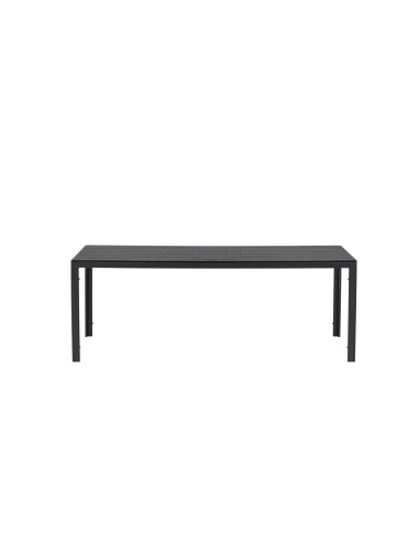 Matbord Break, 205 × 90 cm, Svart