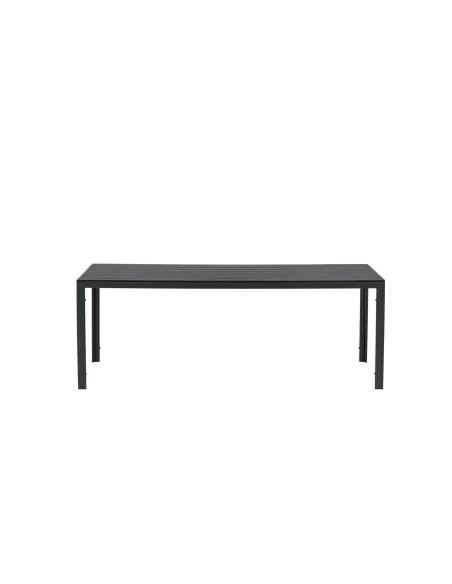 Matbord Break, 205 × 90 cm, Svart