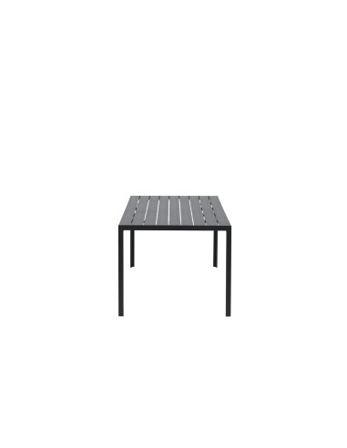 Matbord Break, 205 × 90 cm, Svart