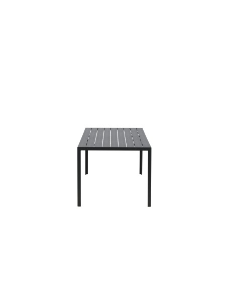 Matbord Break, 205 × 90 cm, Svart