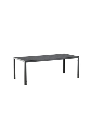 Matbord Break, 205 × 90 cm, Svart