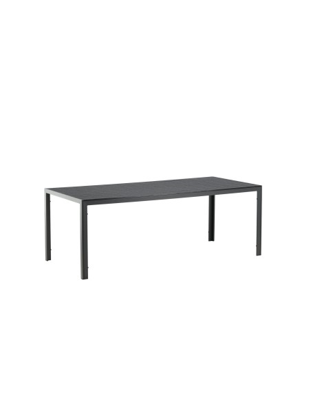 Matbord Break, 205 × 90 cm, Svart