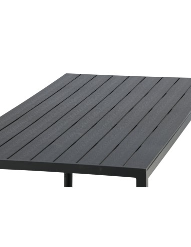 Matbord Break, 205 × 90 cm, Svart
