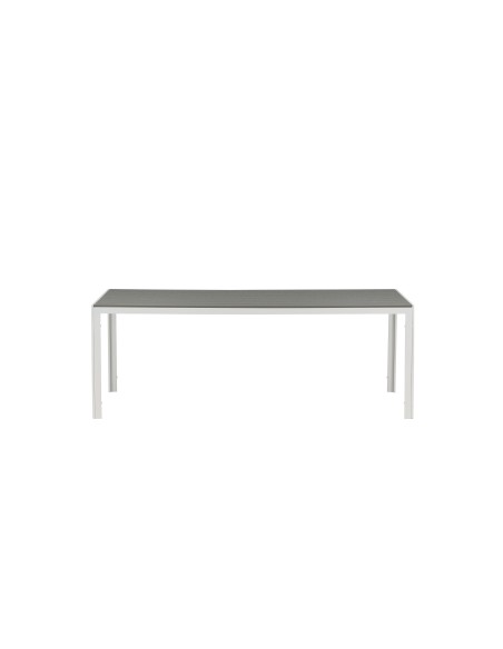 Matbord Break, 205 × 90 cm, Grå