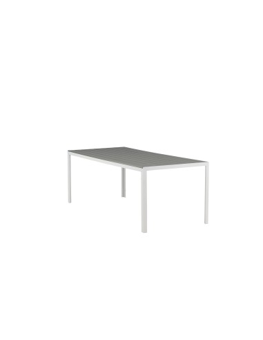 Matbord Break, 205 × 90 cm, Grå