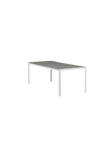 Matbord Break, 205 × 90 cm, Grå