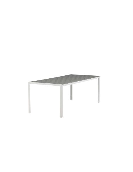 Matbord Break, 205 × 90 cm, Grå