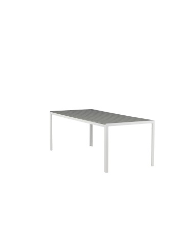 Matbord Break, 205 × 90 cm, Grå