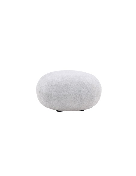 Fåtölj Bologna Puff, 74 × 74 cm, Light Grey