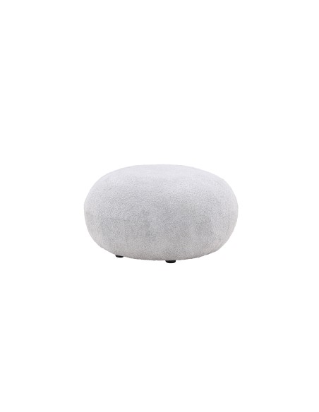 Fåtölj Bologna Puff, 74 × 74 cm, Light Grey