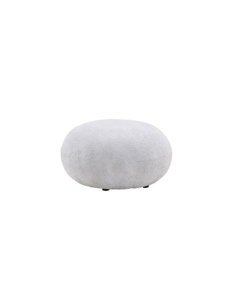 Fåtölj Bologna Puff, 74 × 74 cm, Light Grey