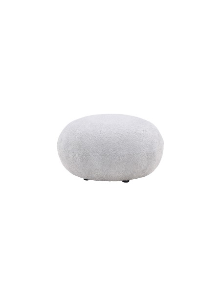 Fåtölj Bologna Puff, 74 × 74 cm, Light Grey