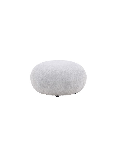 Fåtölj Bologna Puff, 74 × 74 cm, Light Grey