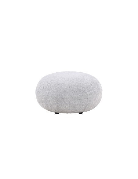Fåtölj Bologna Puff, 74 × 74 cm, Light Grey