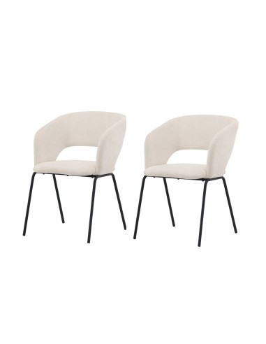 Matstol Day, Offwhite/Svart