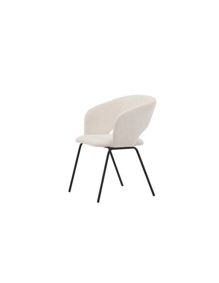 Matstol Day, Offwhite/Svart