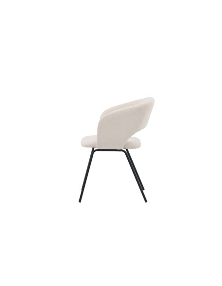 Matstol Day, Offwhite/Svart