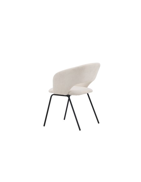 Matstol Day, Offwhite/Svart
