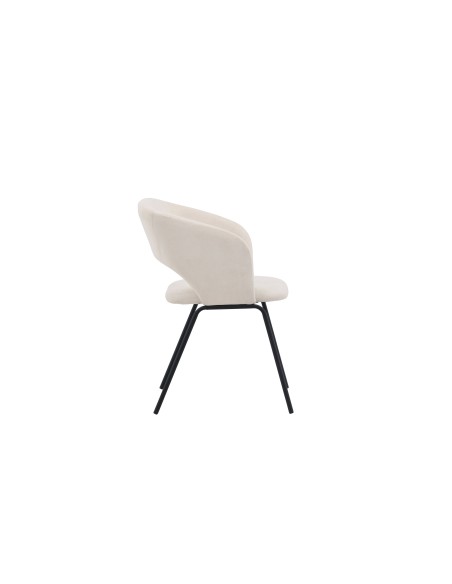 Matstol Day, Offwhite/Svart