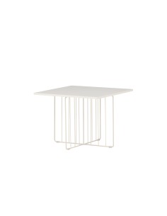 Soffbord Dayton, 60 × 60 cm, Vit 2