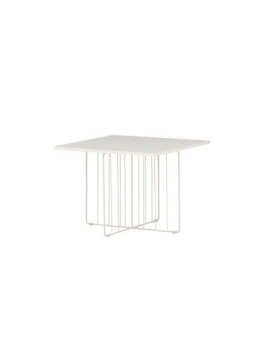 Soffbord Dayton, 60 × 60 cm, Vit