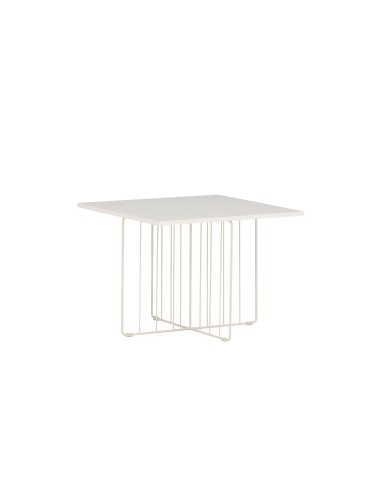Soffbord Dayton, 60 × 60 cm, Vit