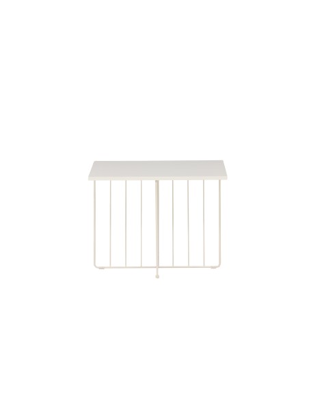 Soffbord Dayton, 60 × 60 cm, Vit