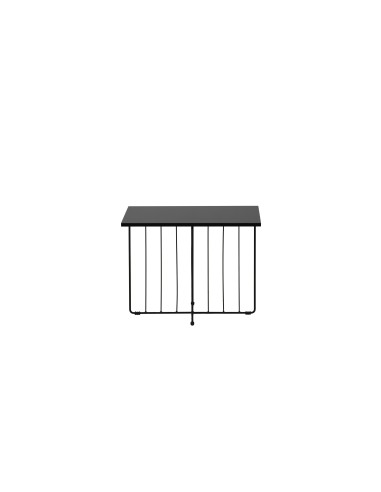 Soffbord Dayton, 60 × 60 cm, Svart