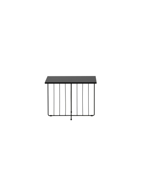 Soffbord Dayton, 60 × 60 cm, Svart