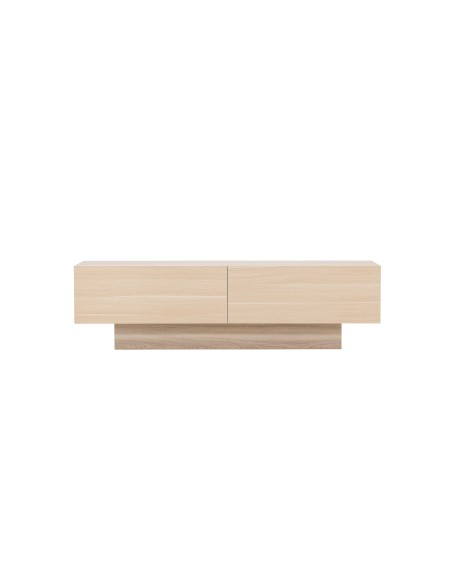 TV-bänk Cuenca, 160 cm, Vitlaserad